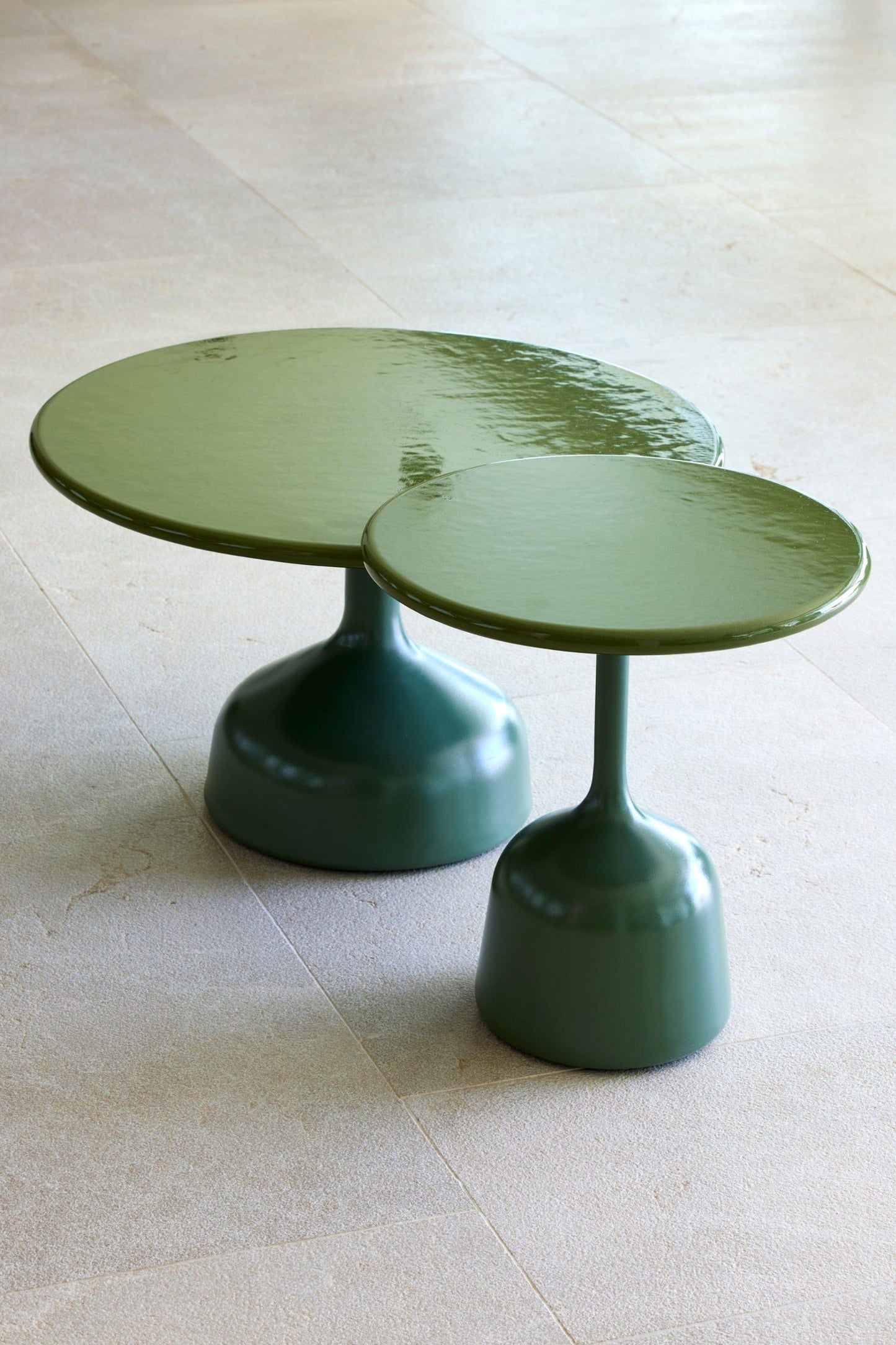 Cane-Line Glaze Side Tables - Garden House Design