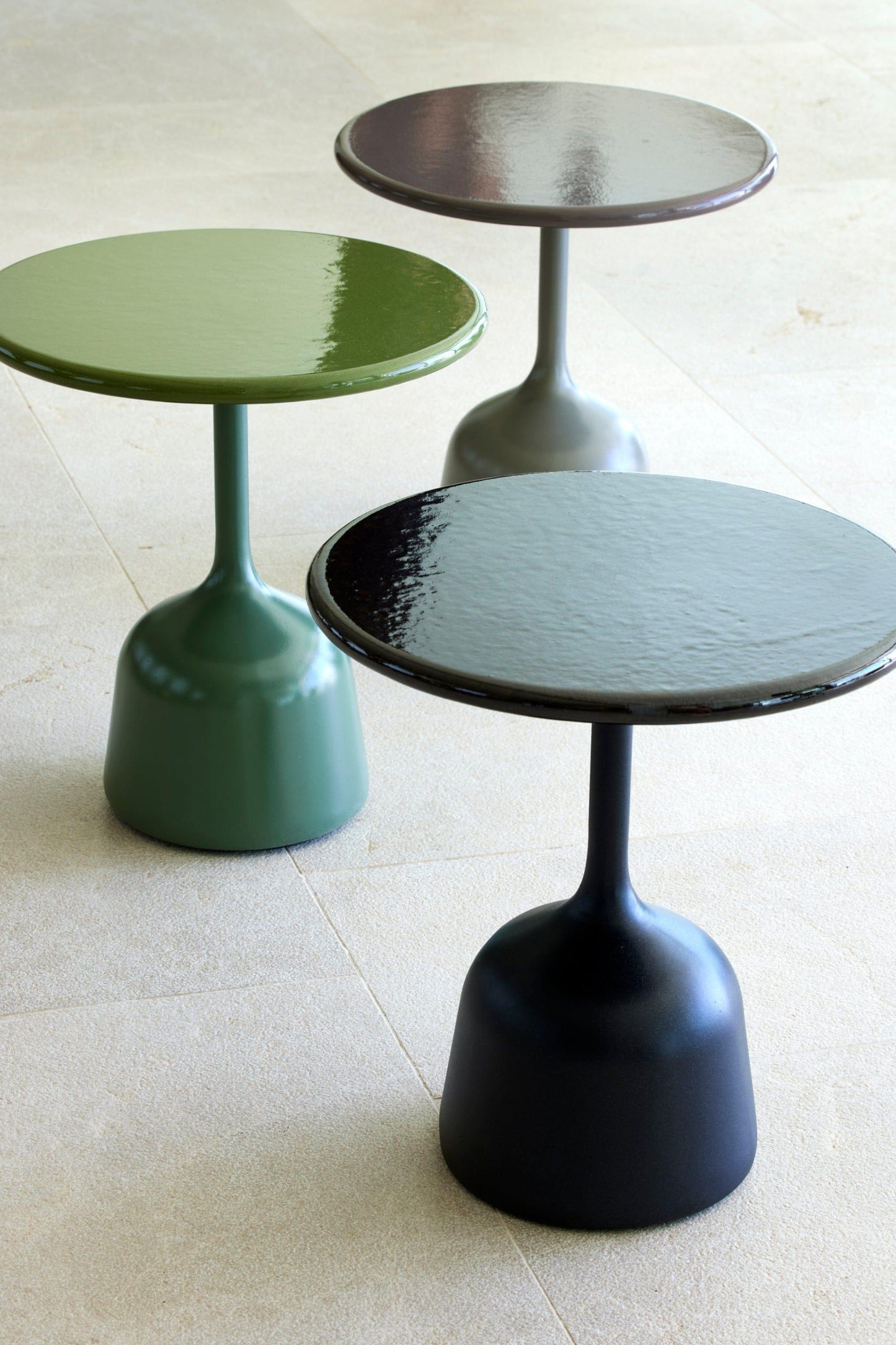 Cane-Line Glaze Side Tables - Garden House Design