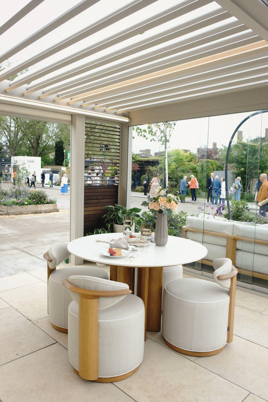 Coco Wolf Tamarindo Round Dining Set - Garden House Design