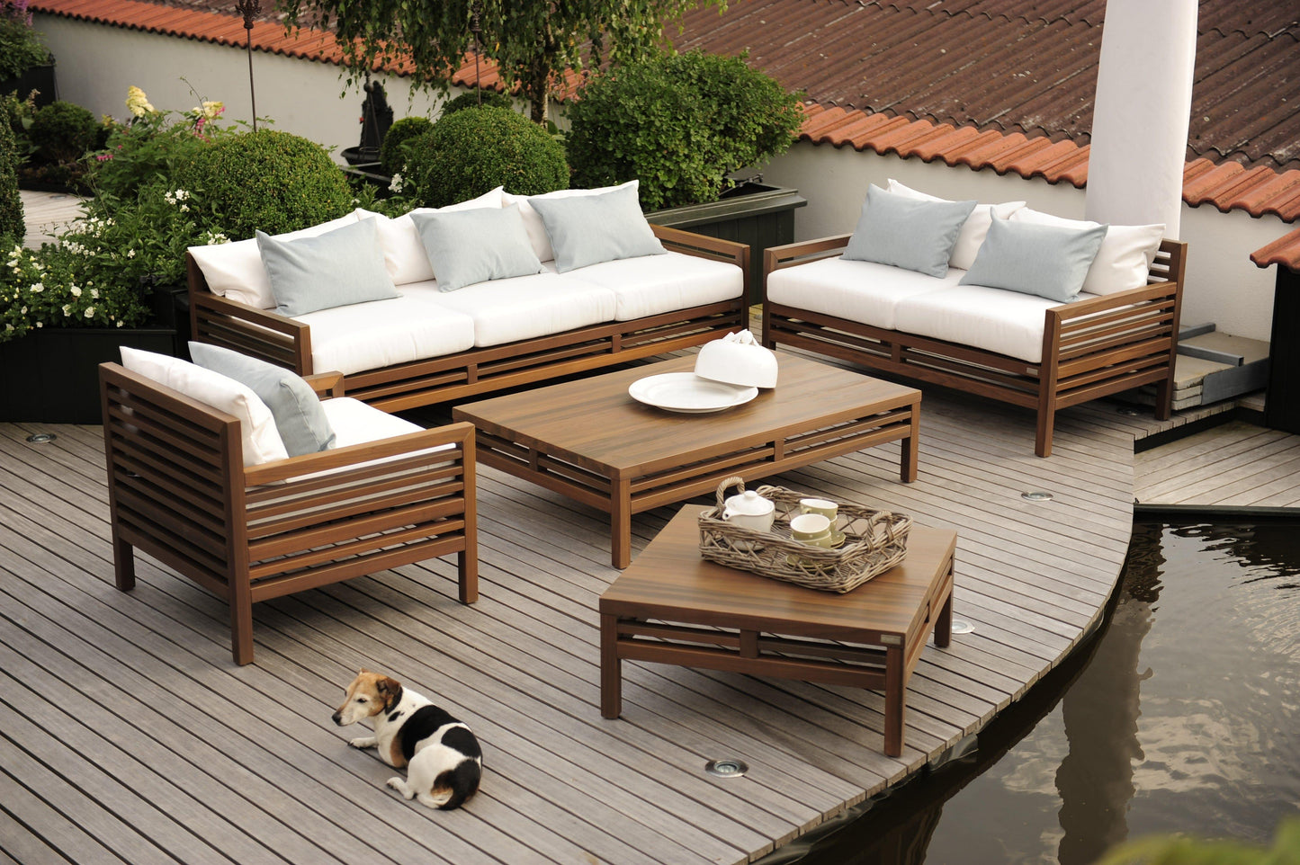 Cubic Outdoor Living Lounge Set - Garden House Design