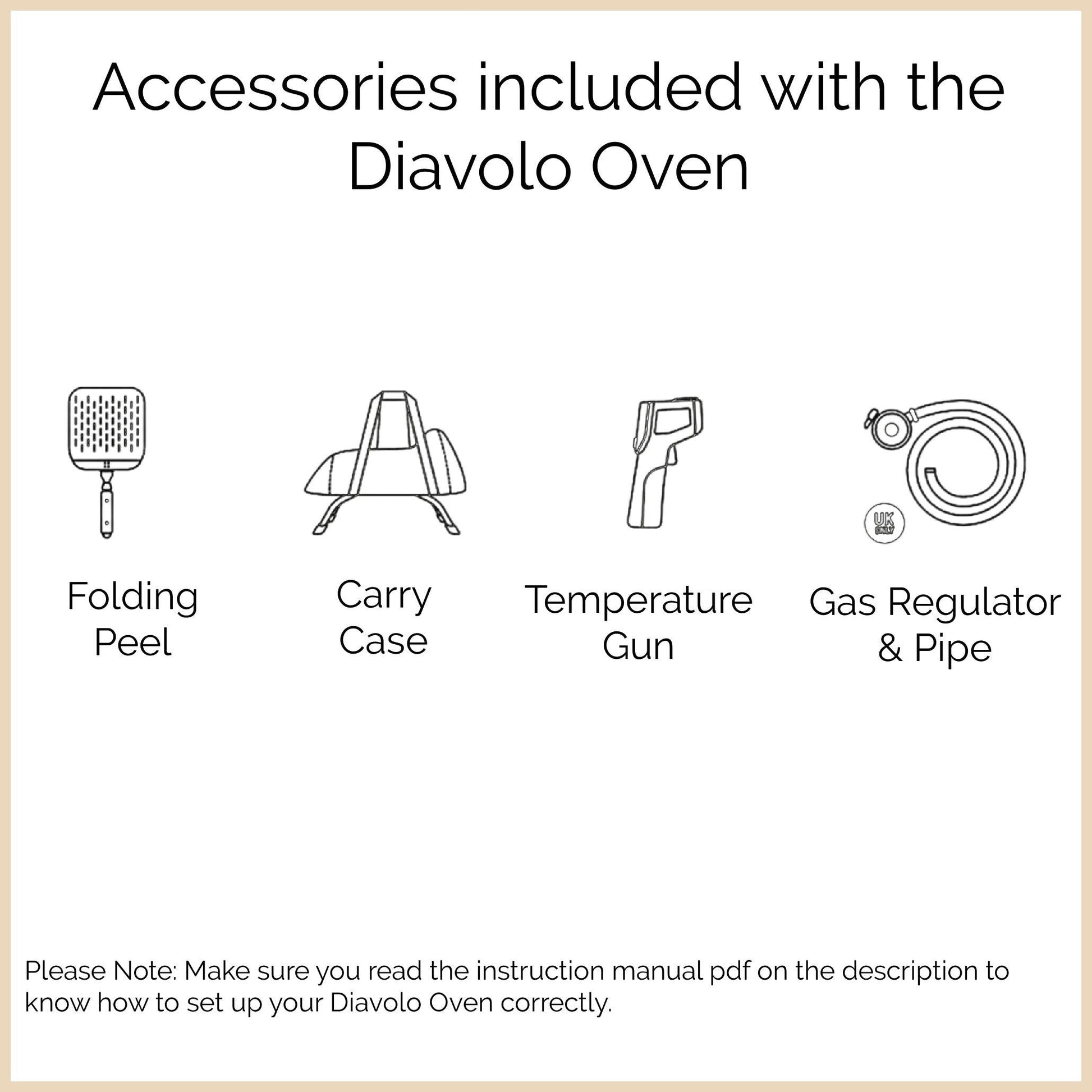 DeliVita Diavolo Outdoor Gas Oven - Garden House Design