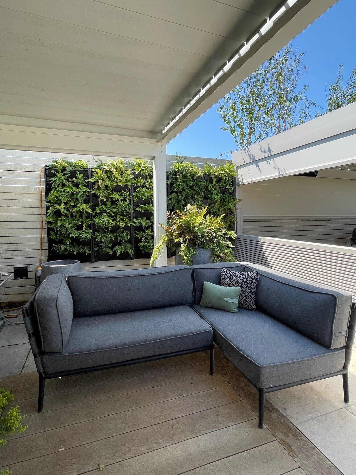 Ex Display Cane-Line Conic L Shaped Outdoor Sofa Set - Garden House Design