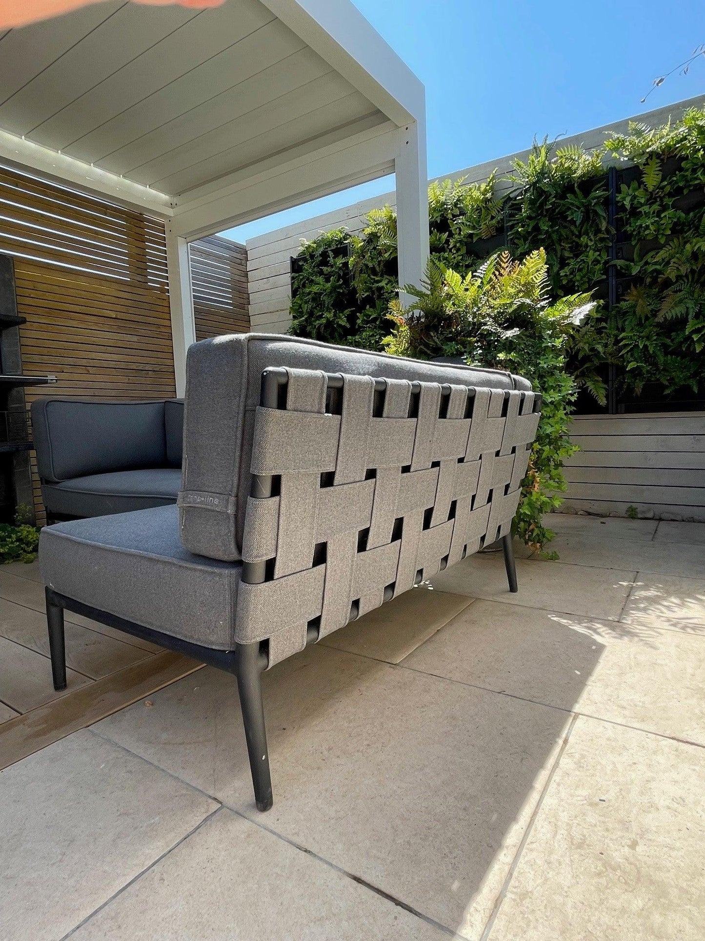 Ex Display Cane-Line Conic L Shaped Outdoor Sofa Set - Garden House Design