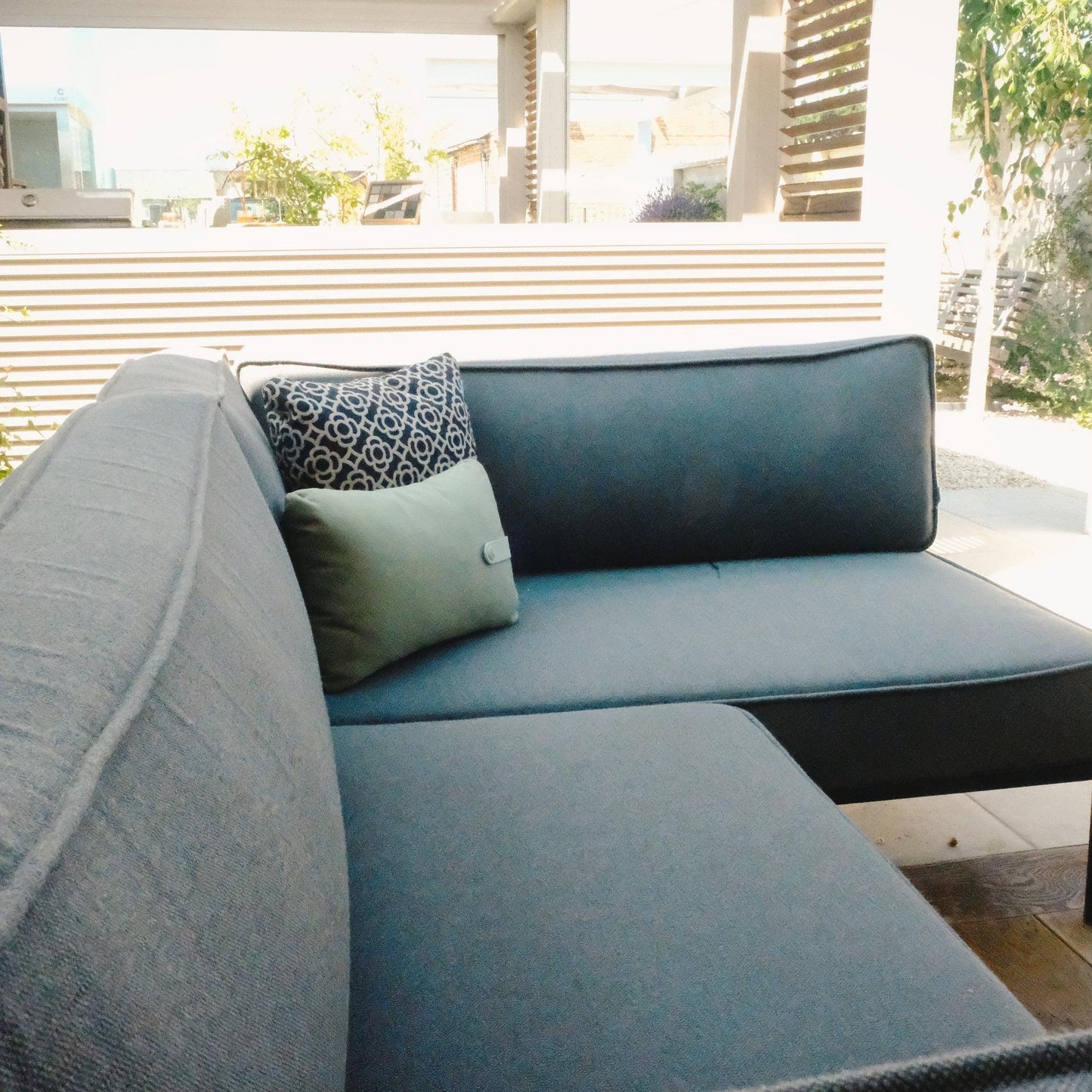 Ex Display Cane-Line Conic L Shaped Outdoor Sofa Set - Garden House Design