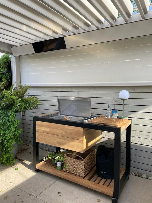Indu+ Arvid Outdoor Kitchen - Garden House Design