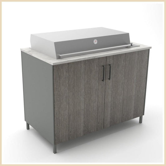 Fumaça Grill Cabinet with Gas BBQ - Garden House Design