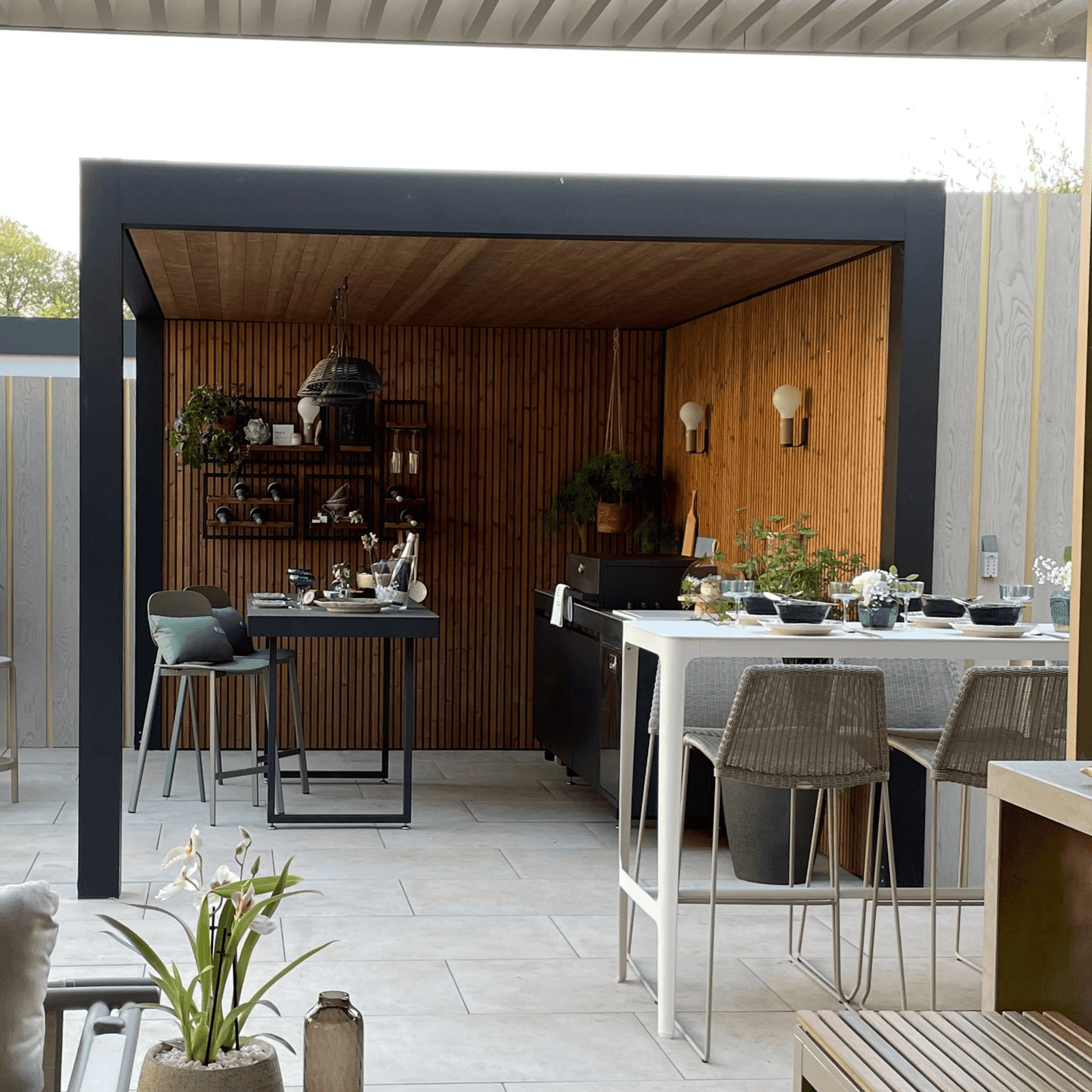 Maluwi Canopy & Agher Kitchen Combo - Garden House Design