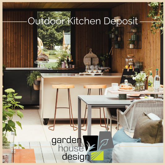 Outdoor Kitchen Deposit - Garden House Design