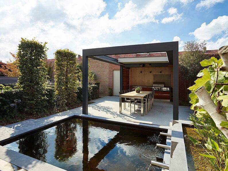 Camargue Skye Retractable Canopy - Garden House Design
