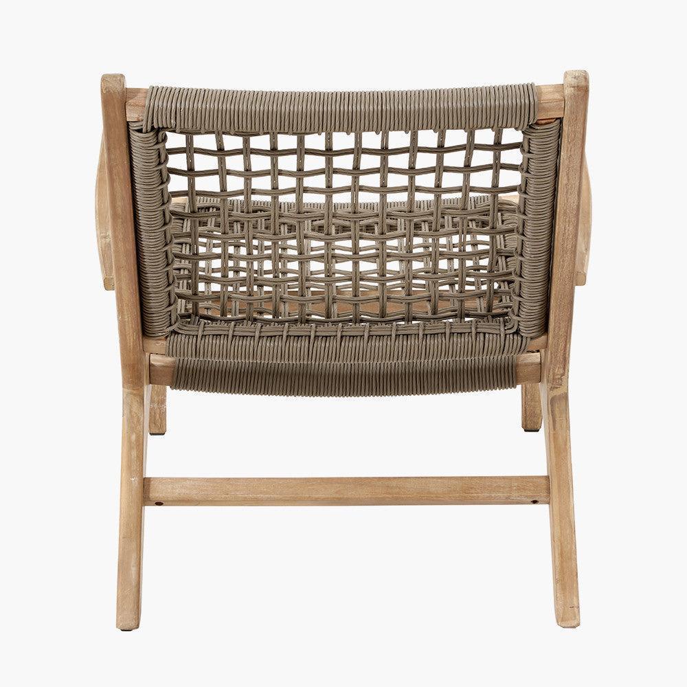 Sesto Outdoor Lounge Chair & Hocker Set - Garden House Design