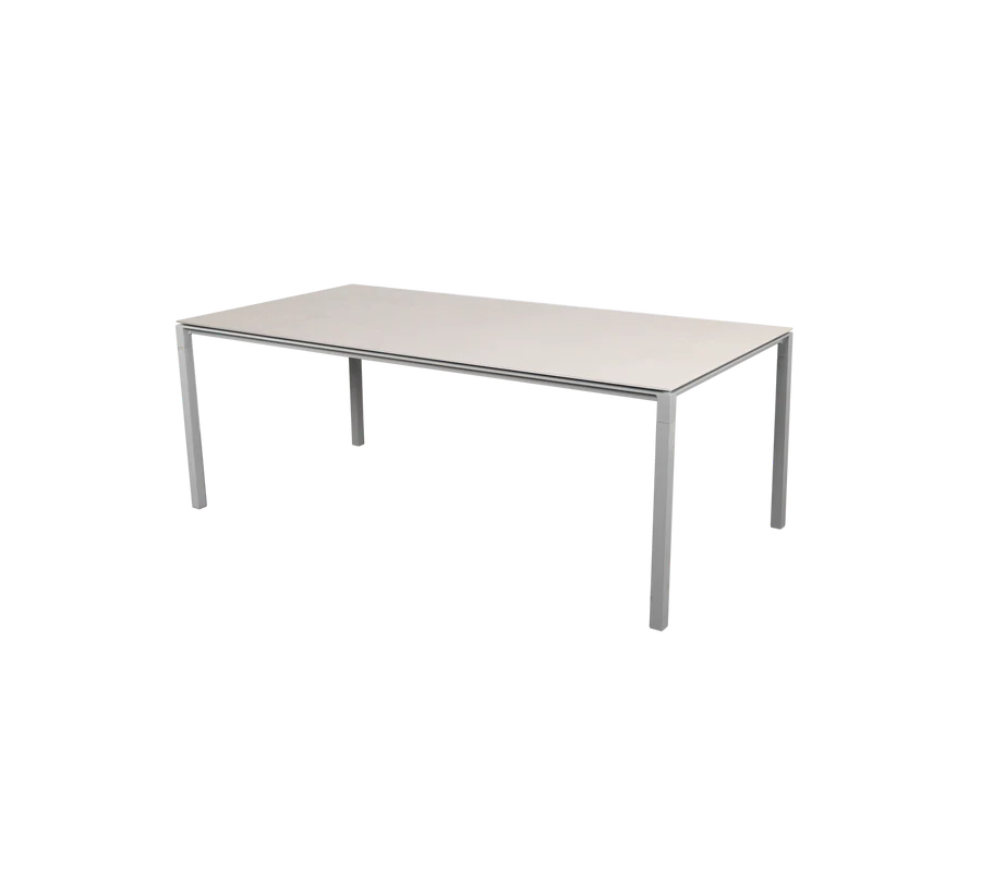 Cane-line Pure Dining Table (Additional Ceramics)