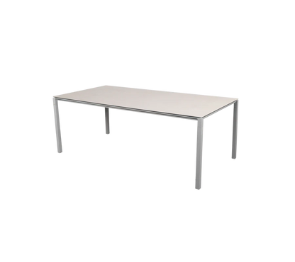 Cane-line Pure Dining Table (Additional Ceramics)