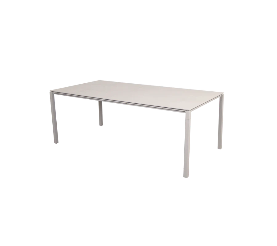 Cane-line Pure Dining Table (Additional Ceramics)