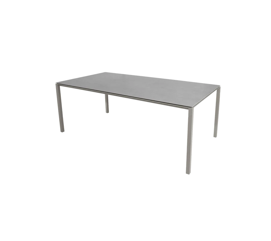 Cane-line Pure Dining Table (Additional Ceramics)