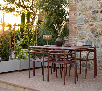 Bliss Dining Table incl. 4 Bliss Armchairs