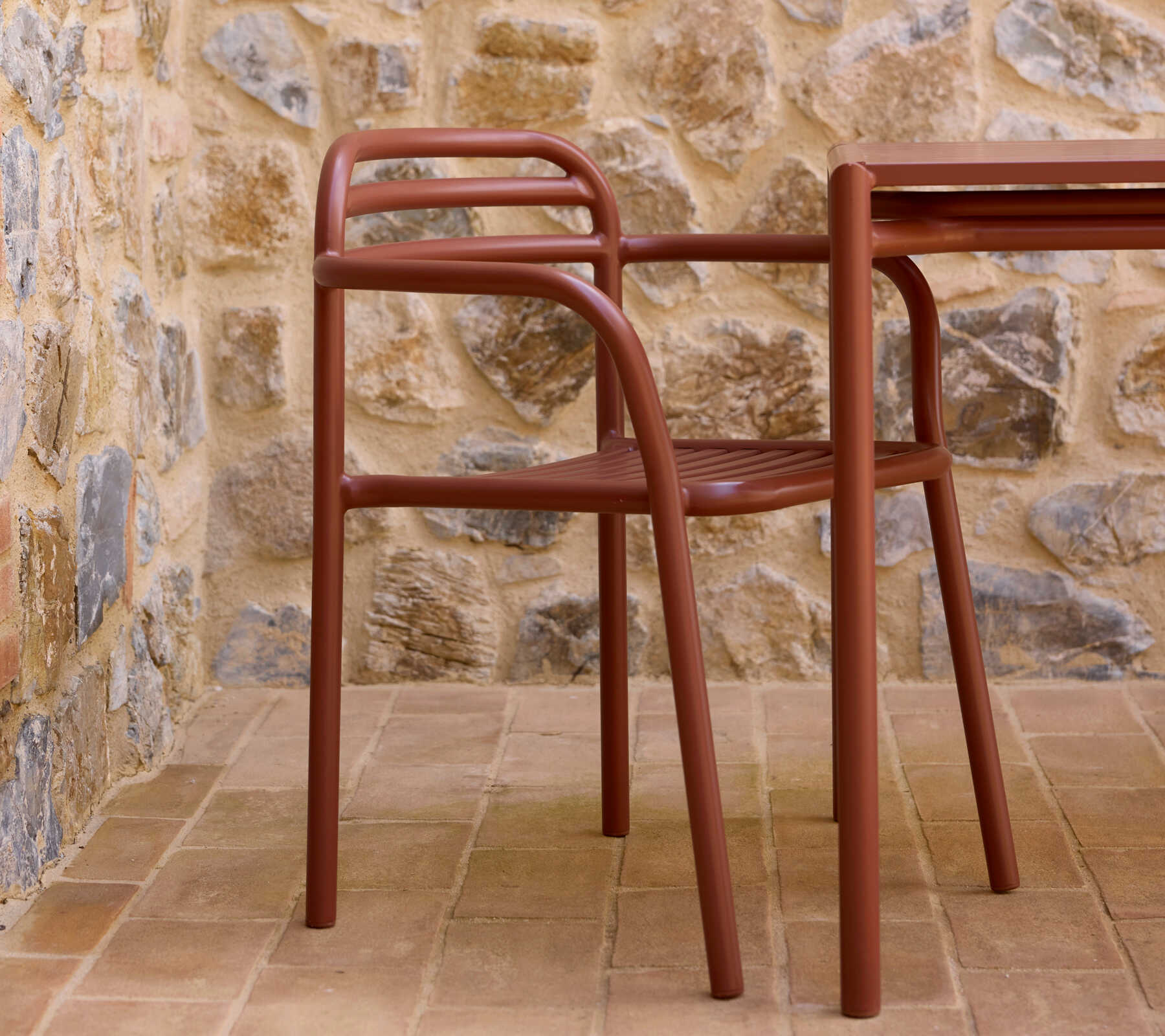 Bliss Dining Table incl. 4 Bliss Armchairs | Garden House Design