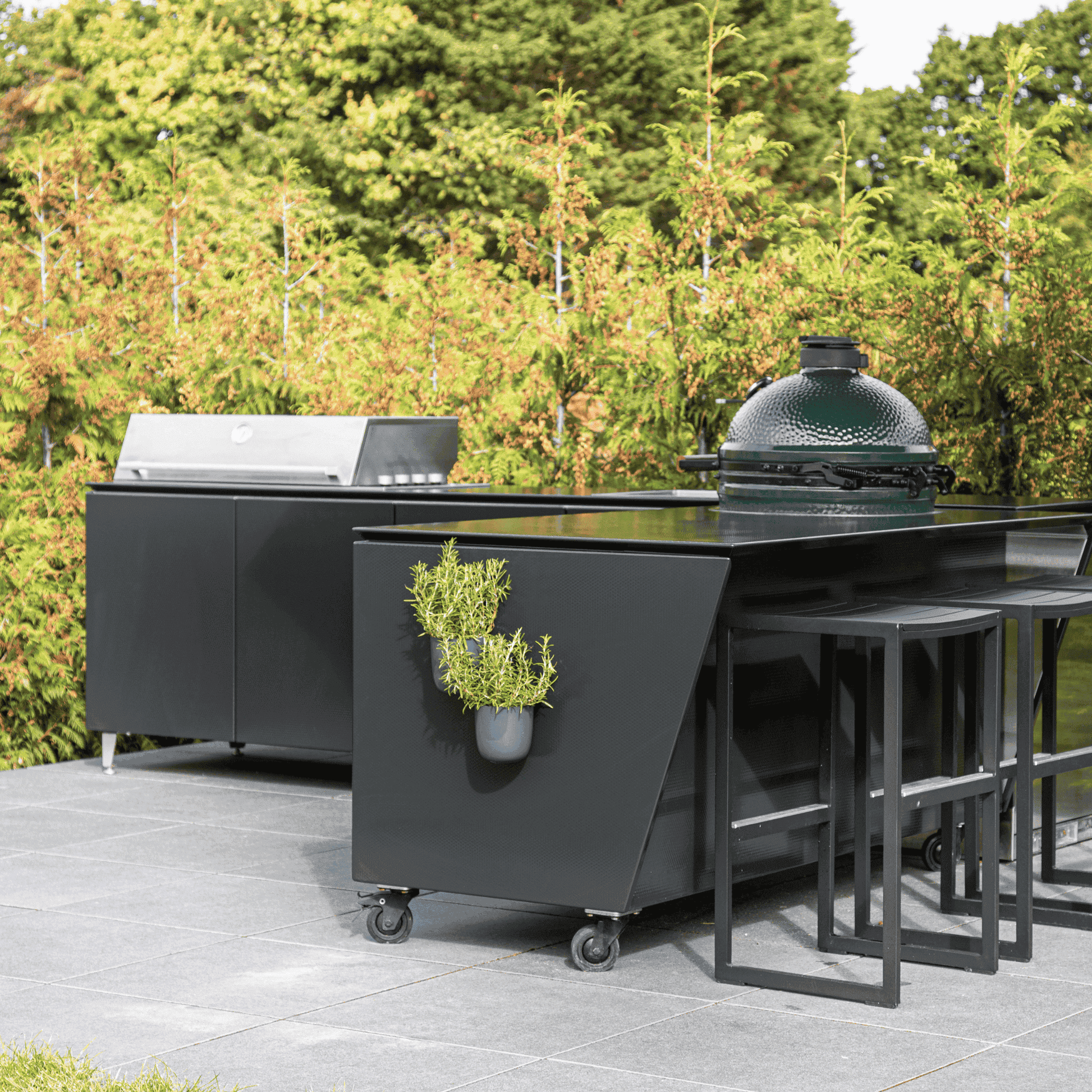 Vlaze ADAPT 240 with ProLine Gas BBQ Grill | Garden House Design Vlaze ADAPT 240 with ProLine Gas BBQ Grill | Garden House Design