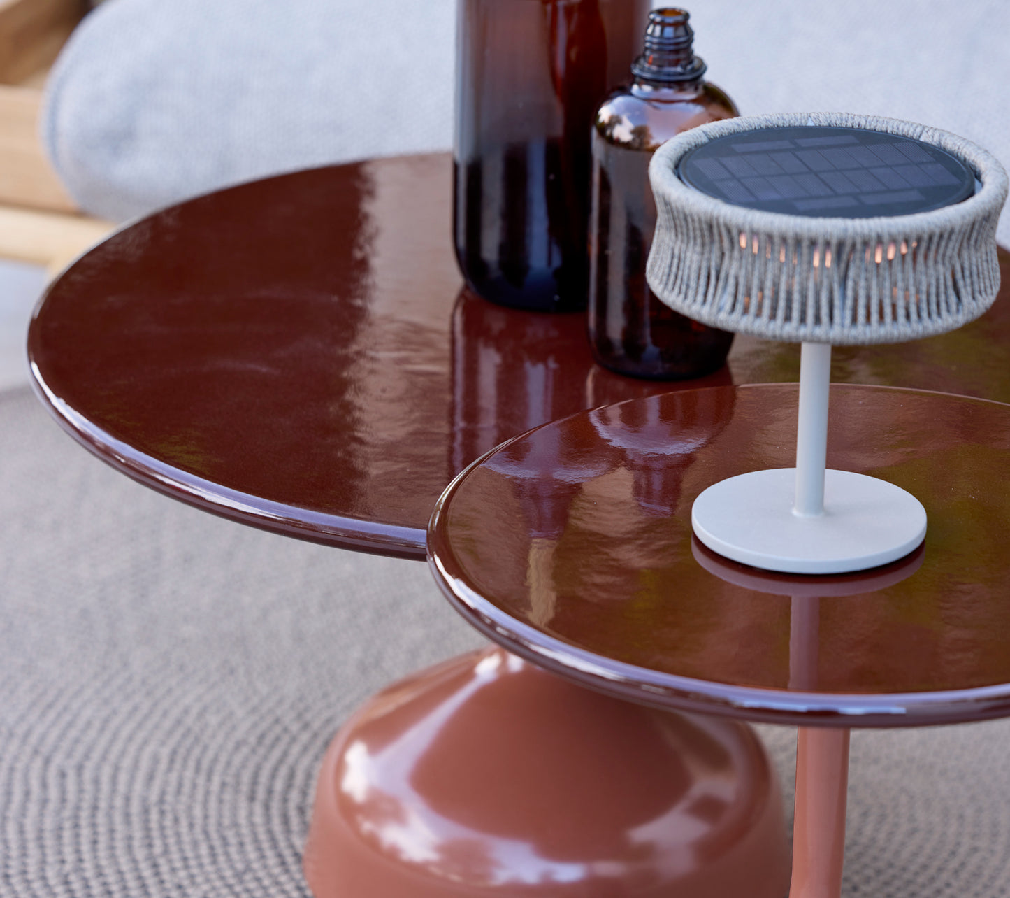 Illusion Table Lamp with Solar LED Insert