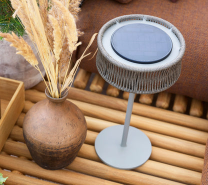 Illusion Table Lamp with Solar LED Insert