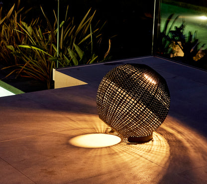 Illusion Lamp, Round with Solar LED Insert