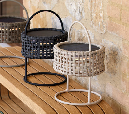 Illusion Lamp with Solar LED Insert