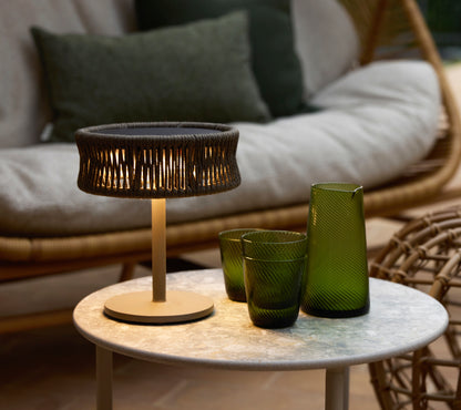 Illusion Table Lamp with Solar LED Insert