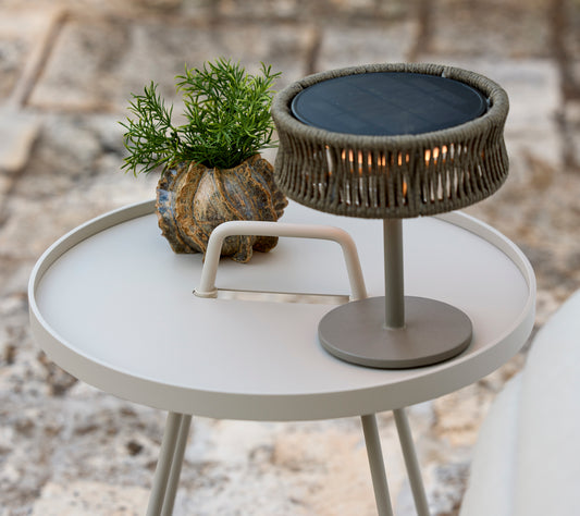 Illusion Table Lamp with Solar LED Insert