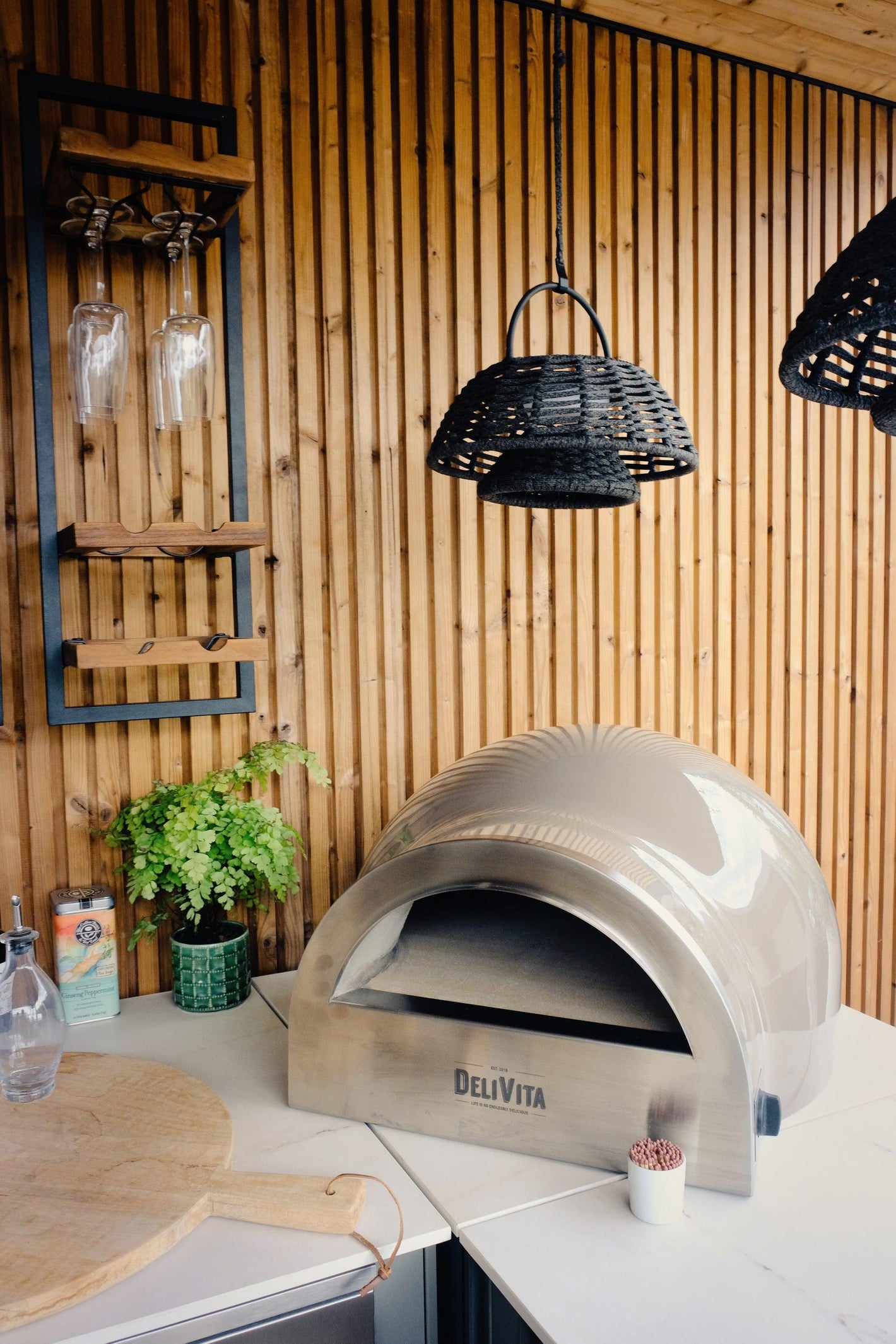 RHS_Chelsea_Flower_Show_2023_fumaca_outdoor_kitchen_with_bbq_and_dekton_worktop_by_Garden_House_Design_7 - Garden House Design