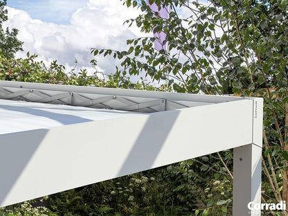 Alba Butterfly Retractable Canopy - Garden House Design