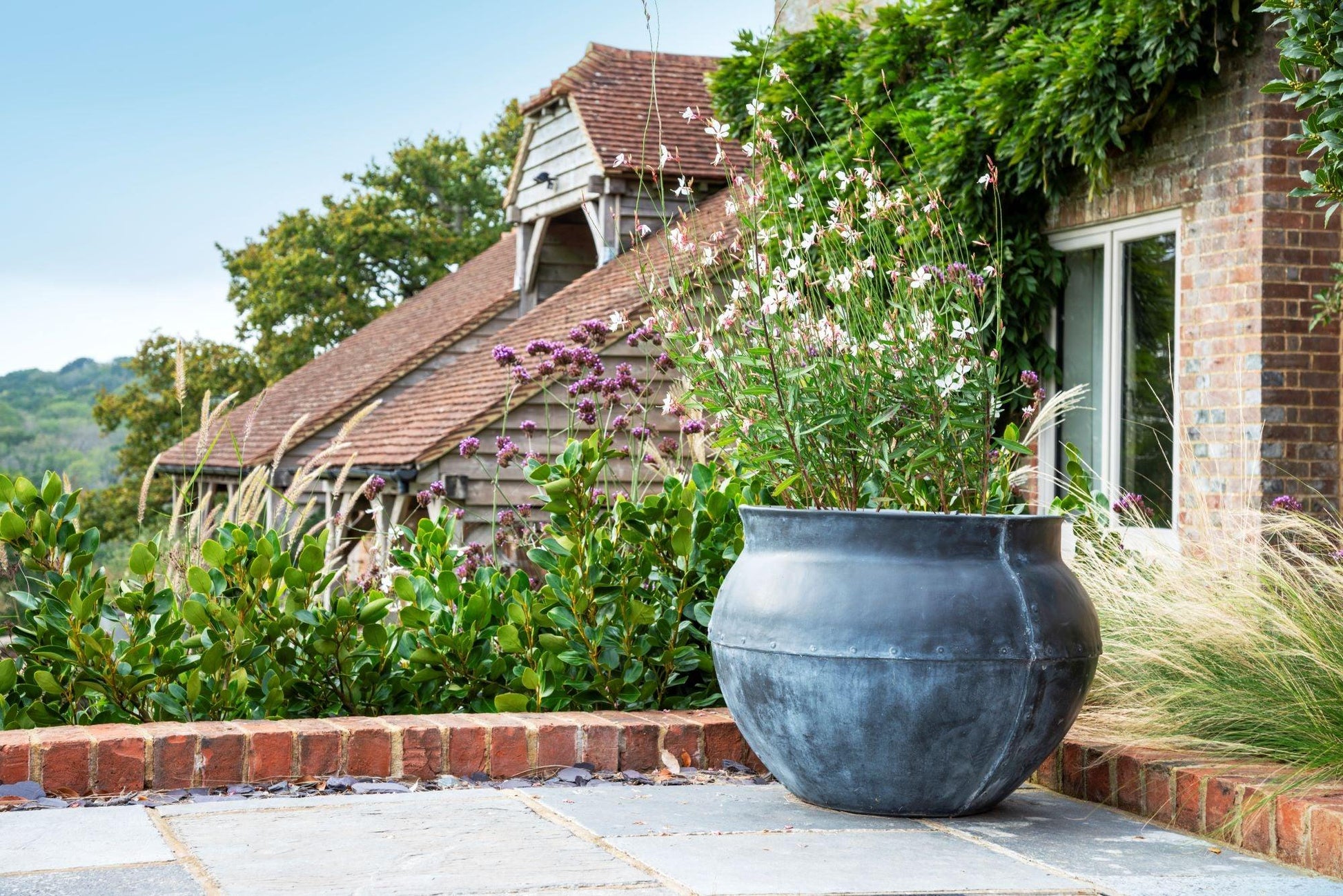 Bell Jar Fibreglass Planter - Garden House Design