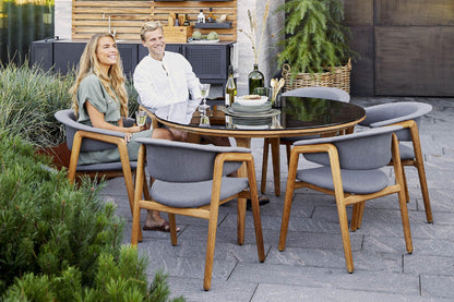 Cane-Line Aspect Round Dining Table - Garden House Design