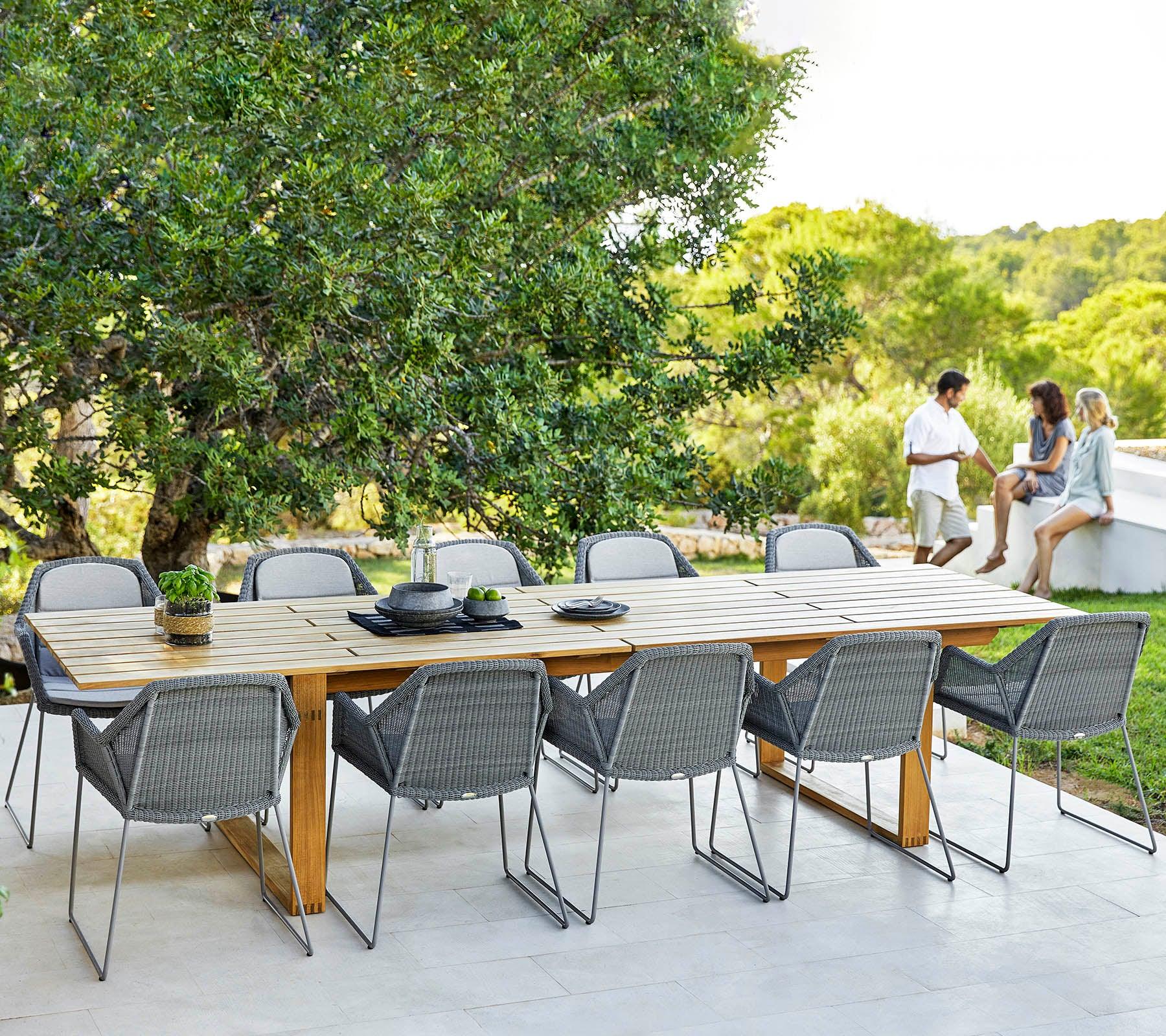 Cane-Line Breeze & Endless Dining Set - Garden House Design