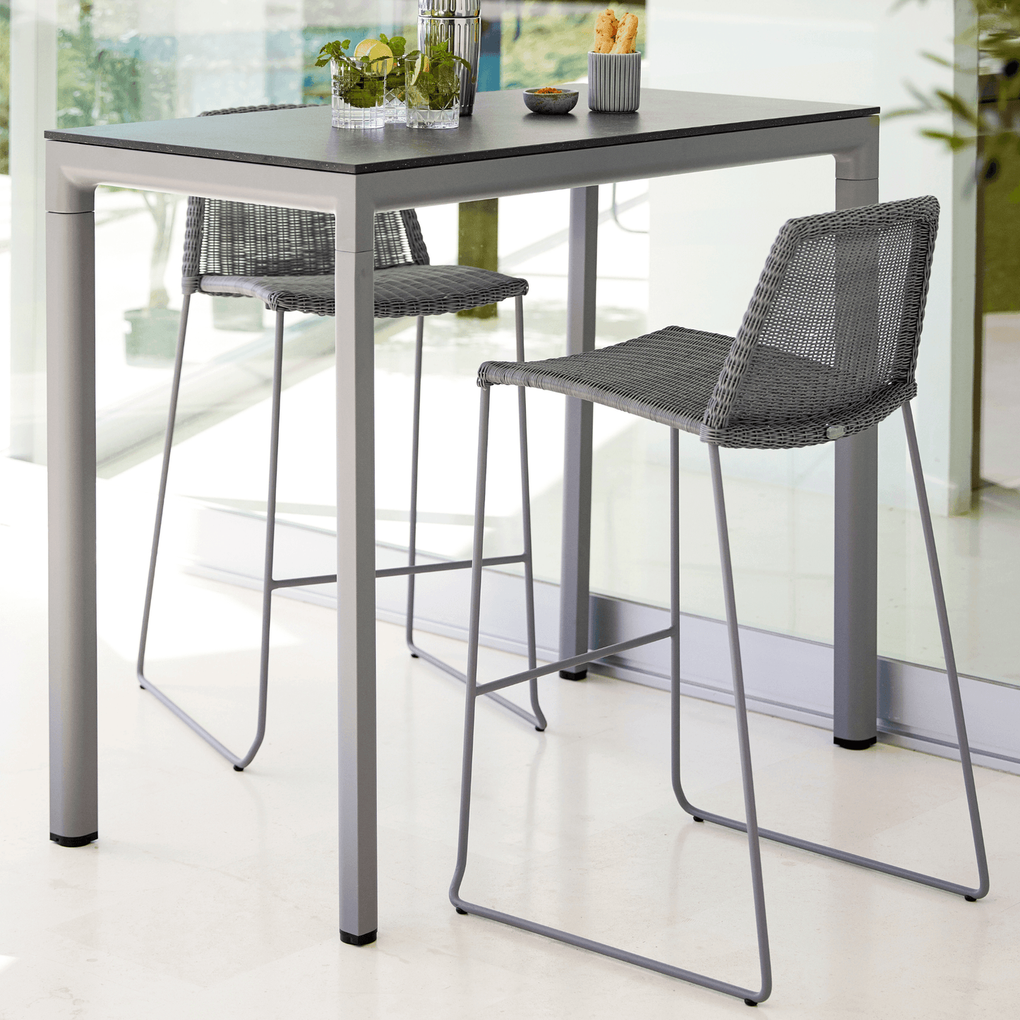 Cane-Line Breeze Bar Chair - Garden House Design