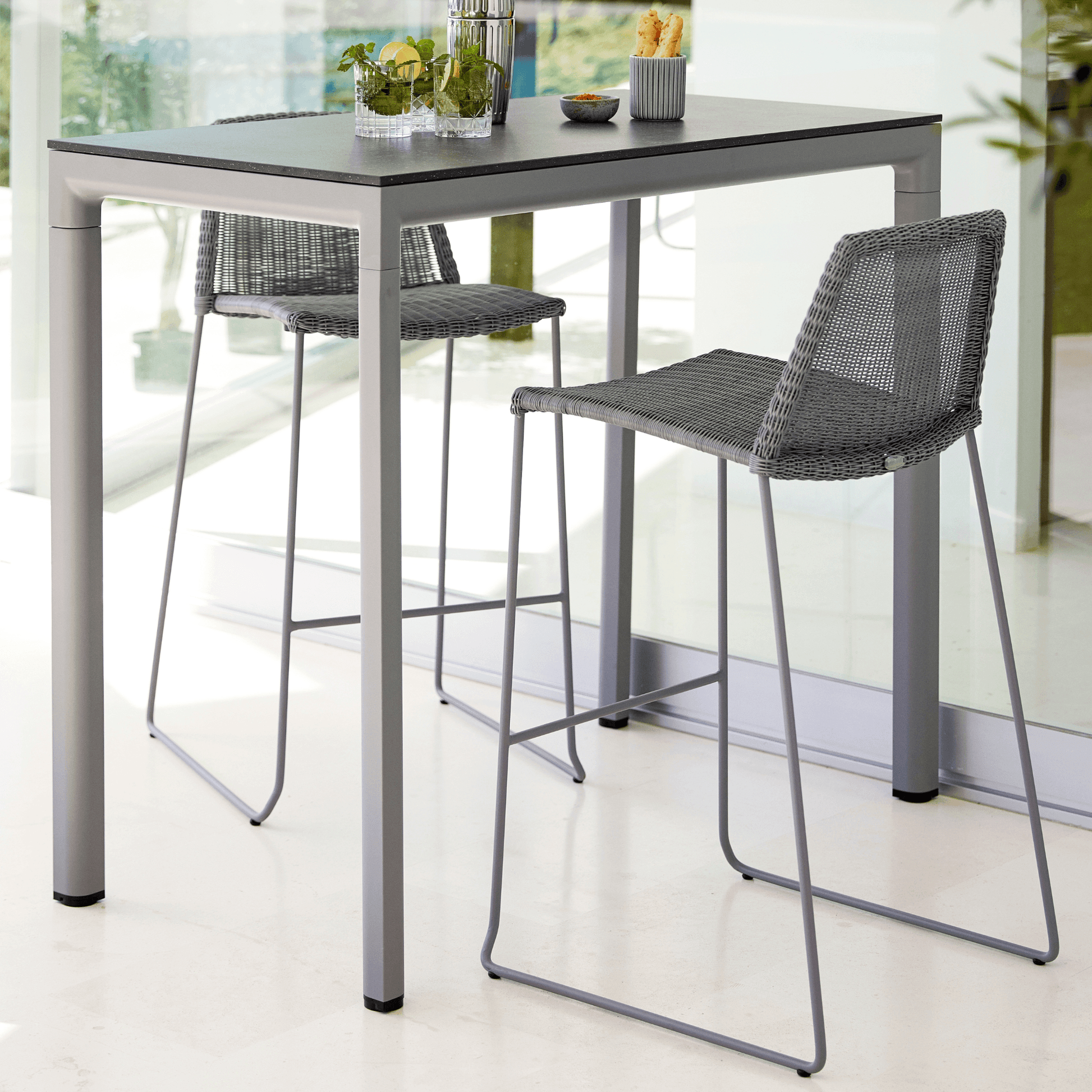 Cane-Line Breeze Bar Chair - Garden House Design