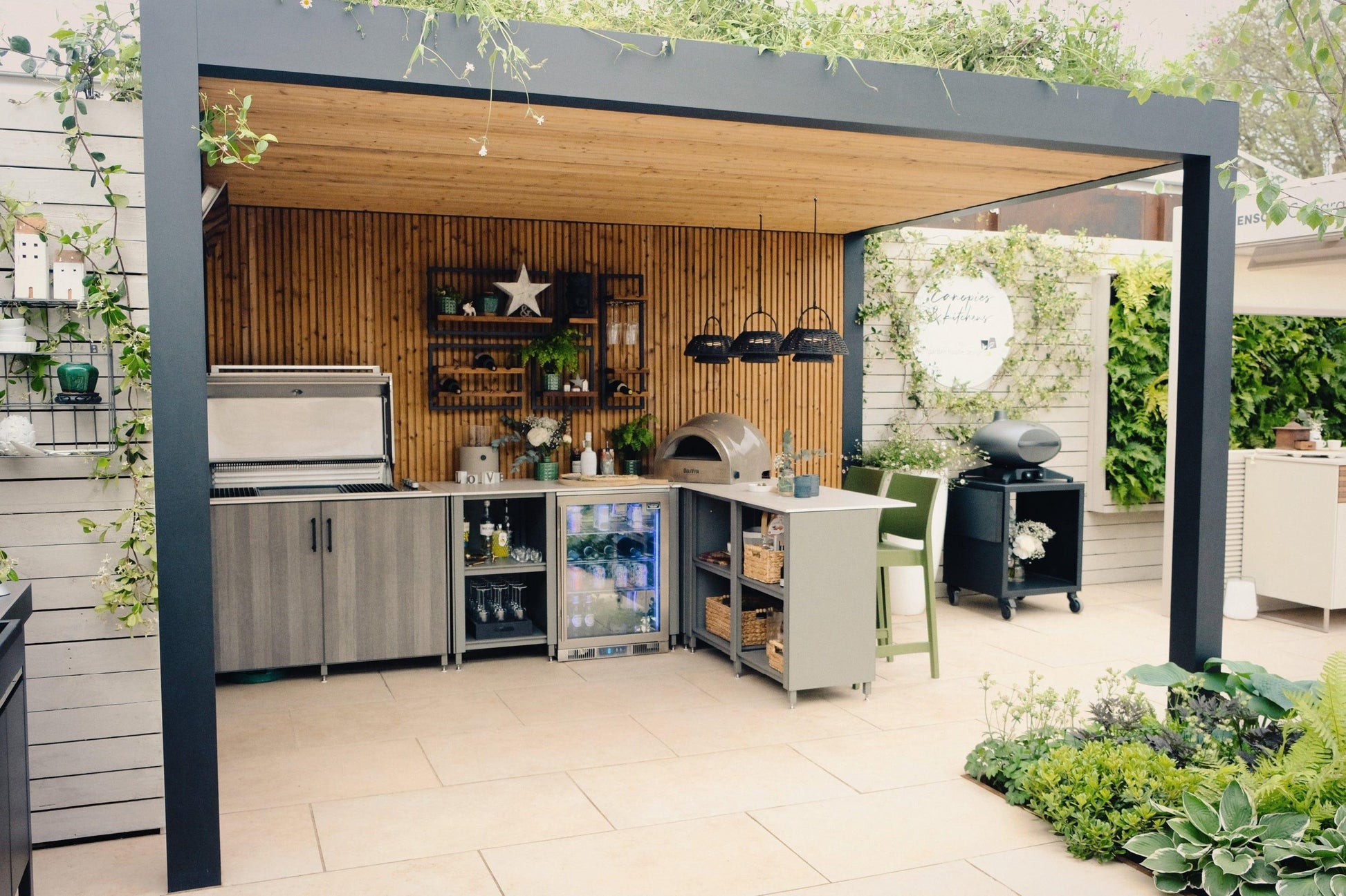 Canopy & Kitchen Chelsea Combo 2023 - Garden House Design