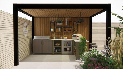 Canopy & Kitchen Chelsea Combo 2023 - Garden House Design