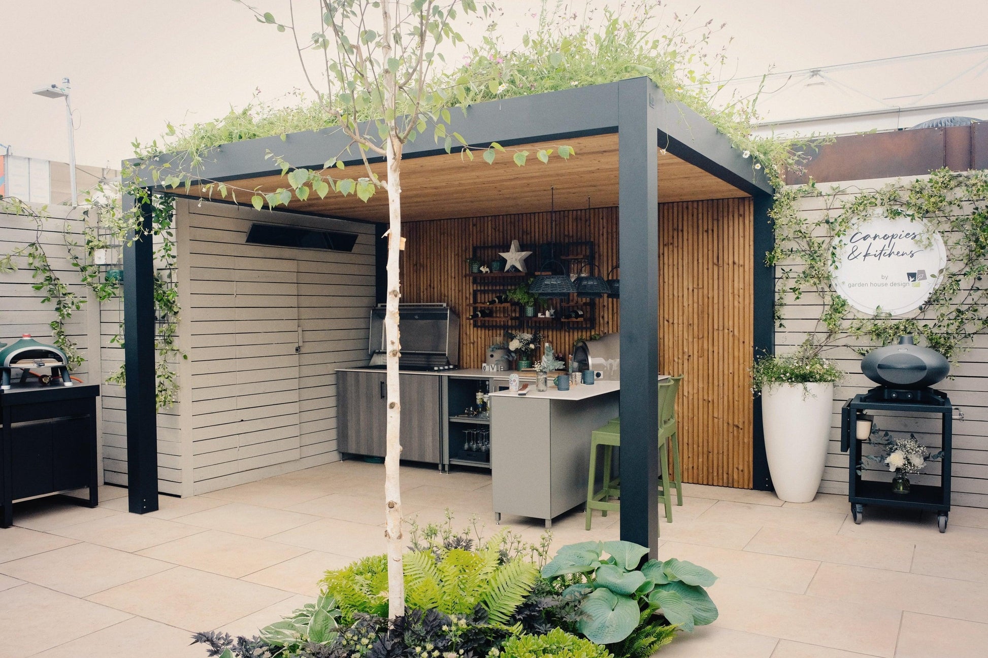 Canopy & Kitchen Chelsea Combo 2023 - Garden House Design