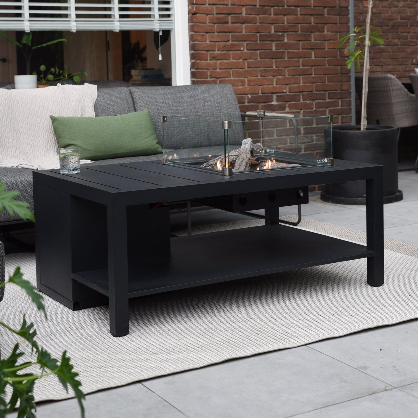 Cosiflow Straight Gas Firepit - Garden House Design