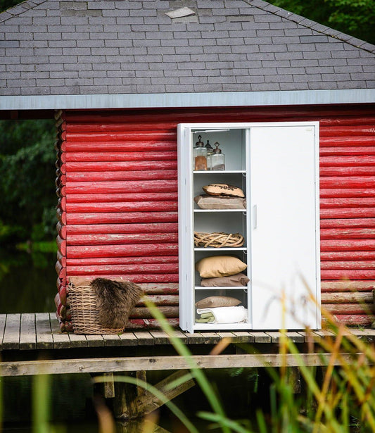 Cubic Outdoor Living Cupboard - Garden House Design