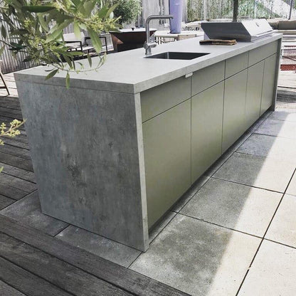 Cubic Outdoor Living Kitchen - C1 Style - Garden House Design