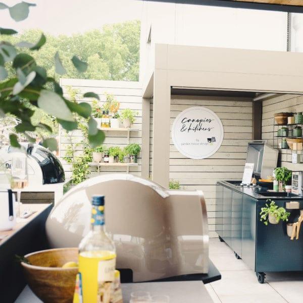 DeliVita GHD Exclusive Cappuccino Oven - Garden House Design
