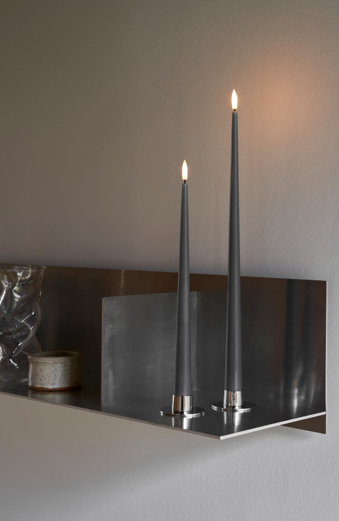 LED large taper candles | 2 pack | No. 40