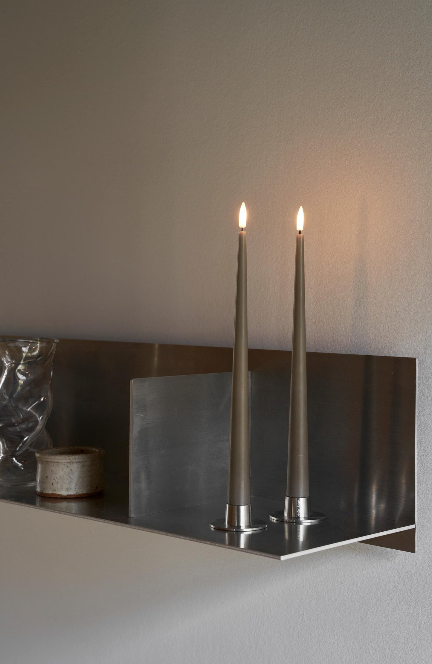 LED large taper candles | 2 pack | No. 40