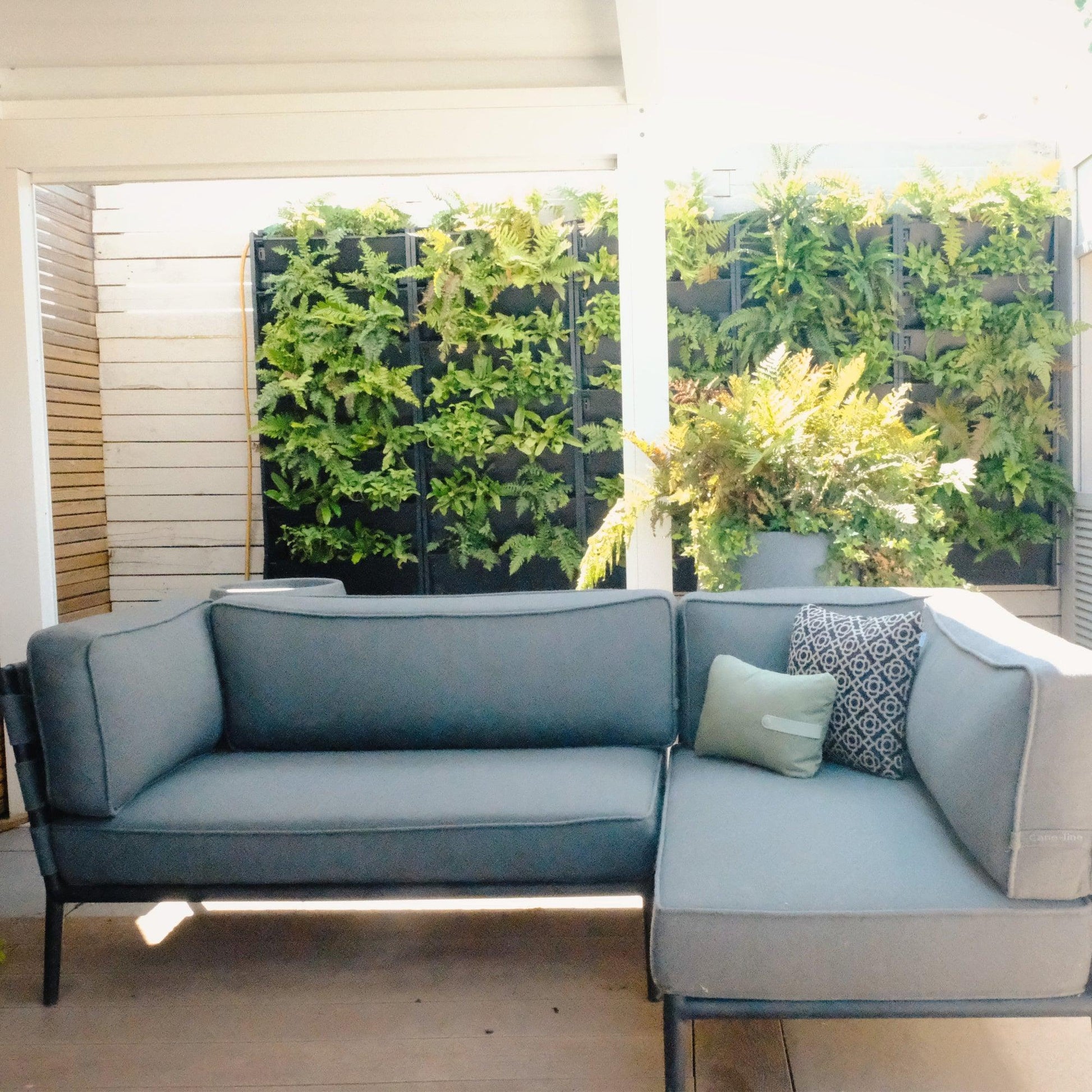 Ex Display Cane-Line Conic L Shaped Outdoor Sofa Set - Garden House Design