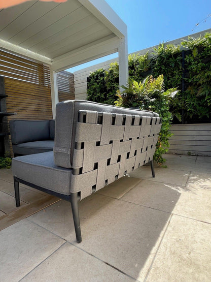 Ex Display Cane-Line Conic L Shaped Outdoor Sofa Set - Garden House Design