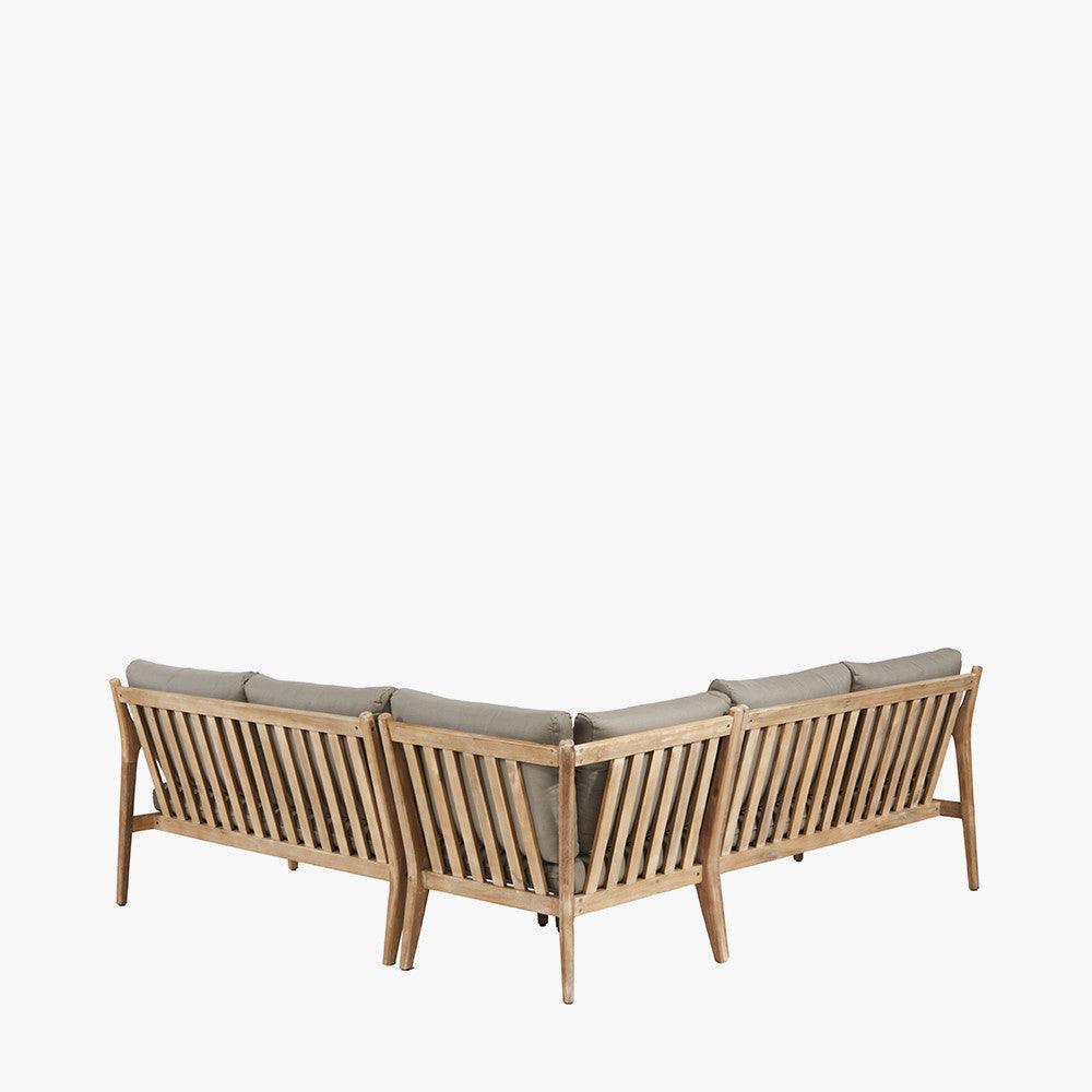 Malta L Shape Outdoor Corner Lounge Set - Garden House Design
