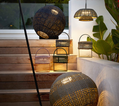 Illusion Lamp with Solar LED Insert