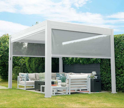 Proteus 3x4 Aluminium Pergola with Optional Sides