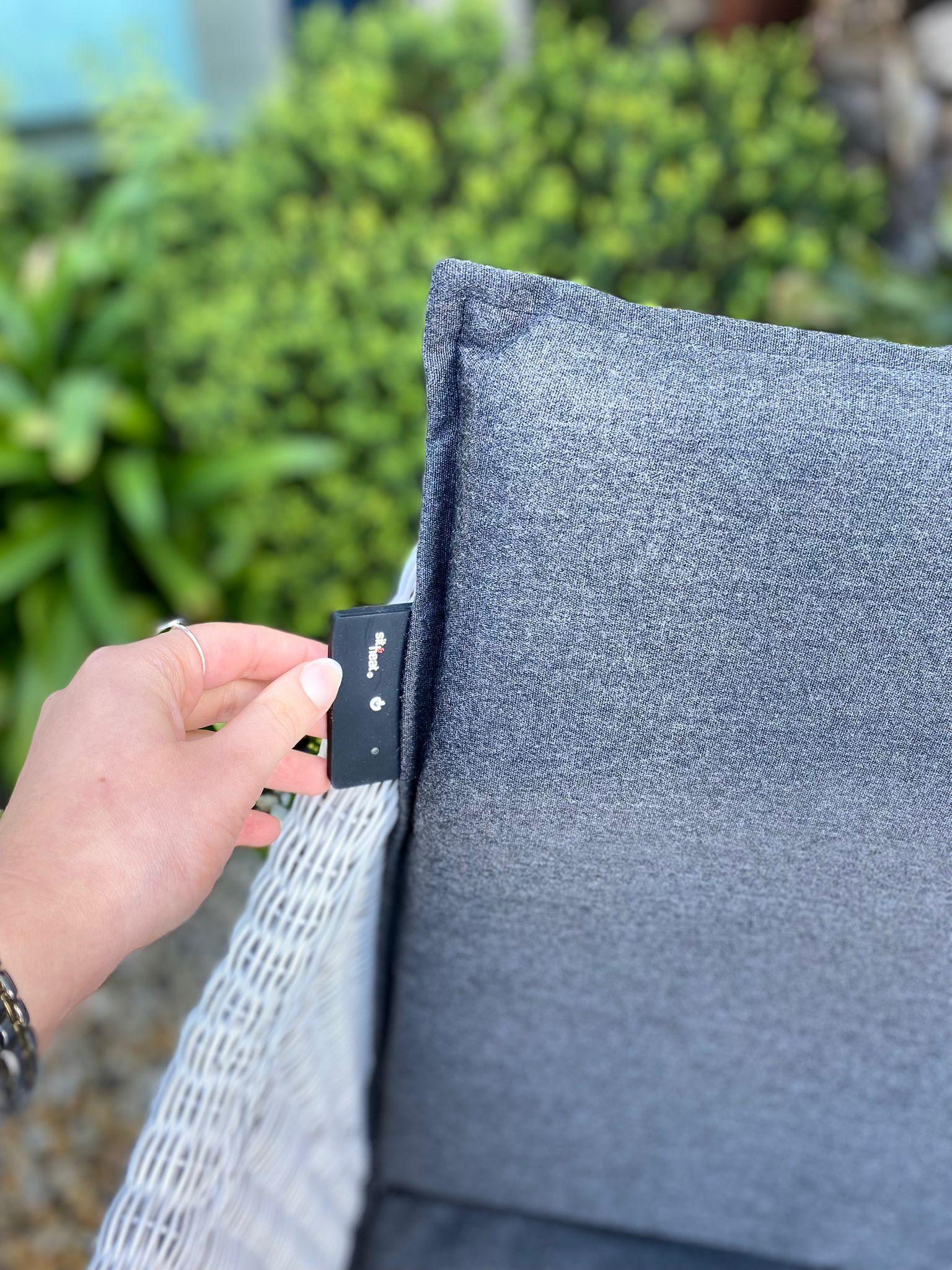 Heated best sale patio cushions