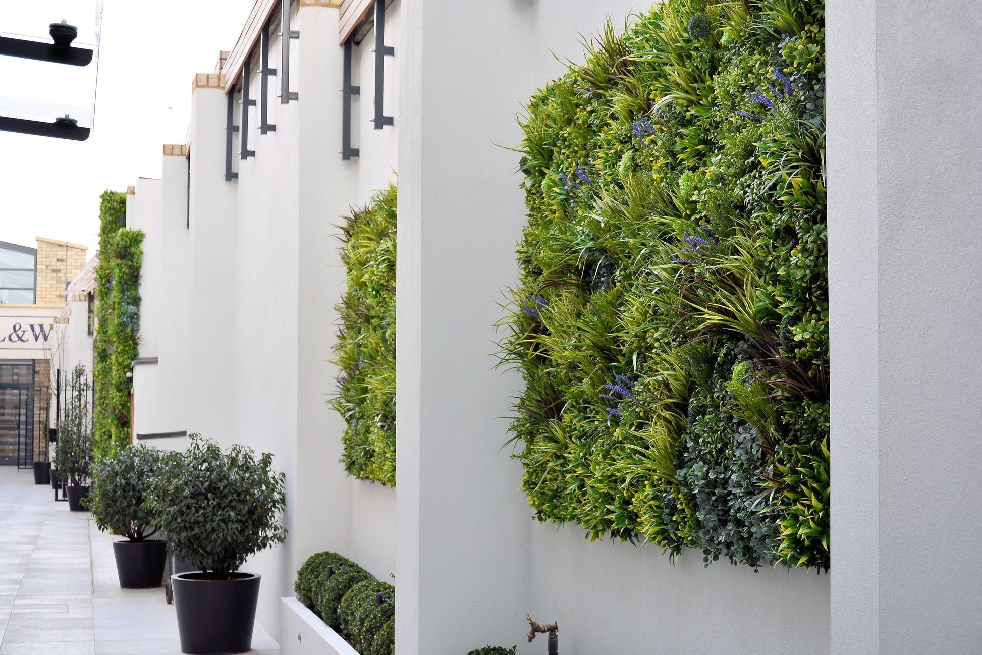 Vistafolia Faux Green Wall Panels - Garden House Design